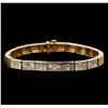 Image 1 : 14KT Yellow Gold 3.35 ctw Diamond Bracelet