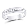 0.25 CTW Diamond Bridal Wedding Anniversary Ring 14k White Gold - REF-52X4Y