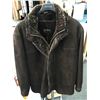 Image 1 : Men's brown vintage lamb suede Coat with sheepskin liner & trim