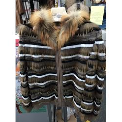Fox/Rabbit Muti colored jacket with hood