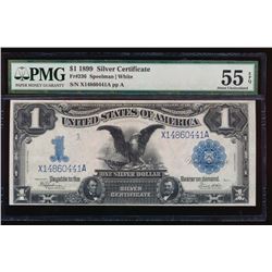 1899 $1 Black Eagle Silver Certificate PMG 55EPQ