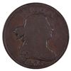 Image 1 : 1803 Liberty Draped Bust Half Cent Coin