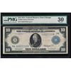 Image 1 : 1914 $10 Chicago Federal Reserve Note PMG 30