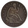 Image 1 : 1853-O Liberty Arrows and Rays Seated Half Dollar