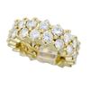 Image 6 : 14KT Yellow Gold 4.50ctw Diamond Ring