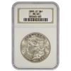 Image 1 : 1890-CC $1 Morgan Silver Dollar Coin NGC MS60