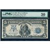 Image 1 : 1899 $5 Chief Silver Certificate PMG 30