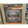 Image 2 : TMG INDUSTRIAL 9 PIECE GARAGE STORAGE COMBO/WORKBENCH STATION, BLACK & ORANGE 3700 LB CAPACITY (3