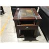 Image 2 : CONTEMPORARY SINGLE DRAWER END TABLE