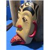 Image 2 : CARVED YELLOW CEDAR CHIEF OF THREE RIVERS WOLF CLAN MASK BY ARTIST RUPERT JEFFREY (15" X 20")