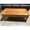 Image 2 : 4 PCS. OAK COFFEE & END TABLE SET