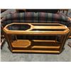 Image 2 : 4 PCS. OAK COFFEE TABLE SET - COFFEE TABLE, 2 END TABLES & SOFA TABLE
