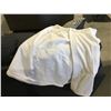 Image 2 : 3 WHITE SHOWER/SPA WRAPS - ONE SIZE FITS ALL