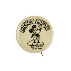 Mickey Mouse Club Member's Button.