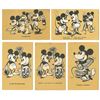 Image 1 : Collection of (5) Mickey Mouse Postcards.