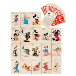 Mickey Mouse Old Maid Card Game.