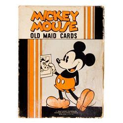 Mickey Mouse Old Maid Card Game.