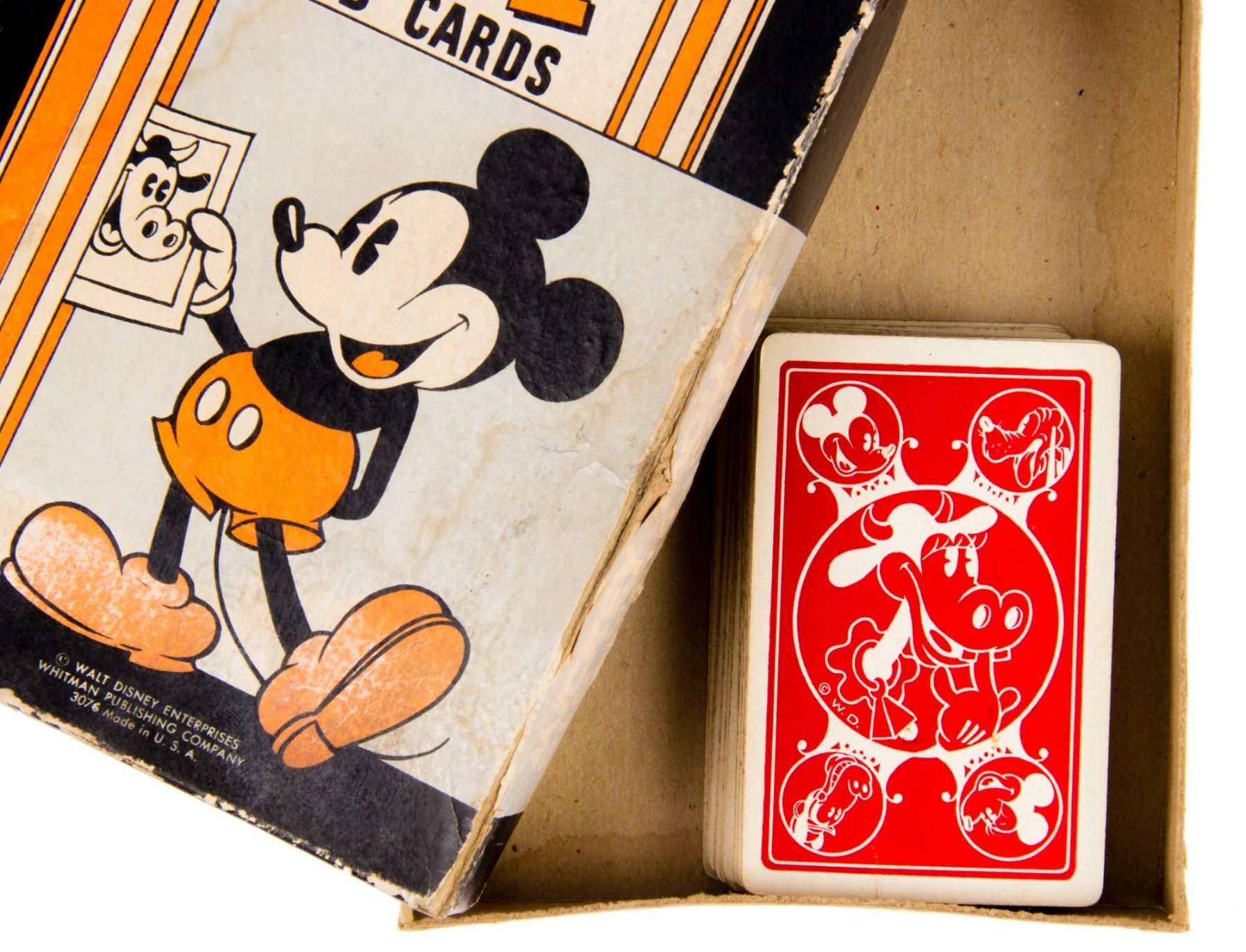 Mickey Mouse Old Maid Card Game.