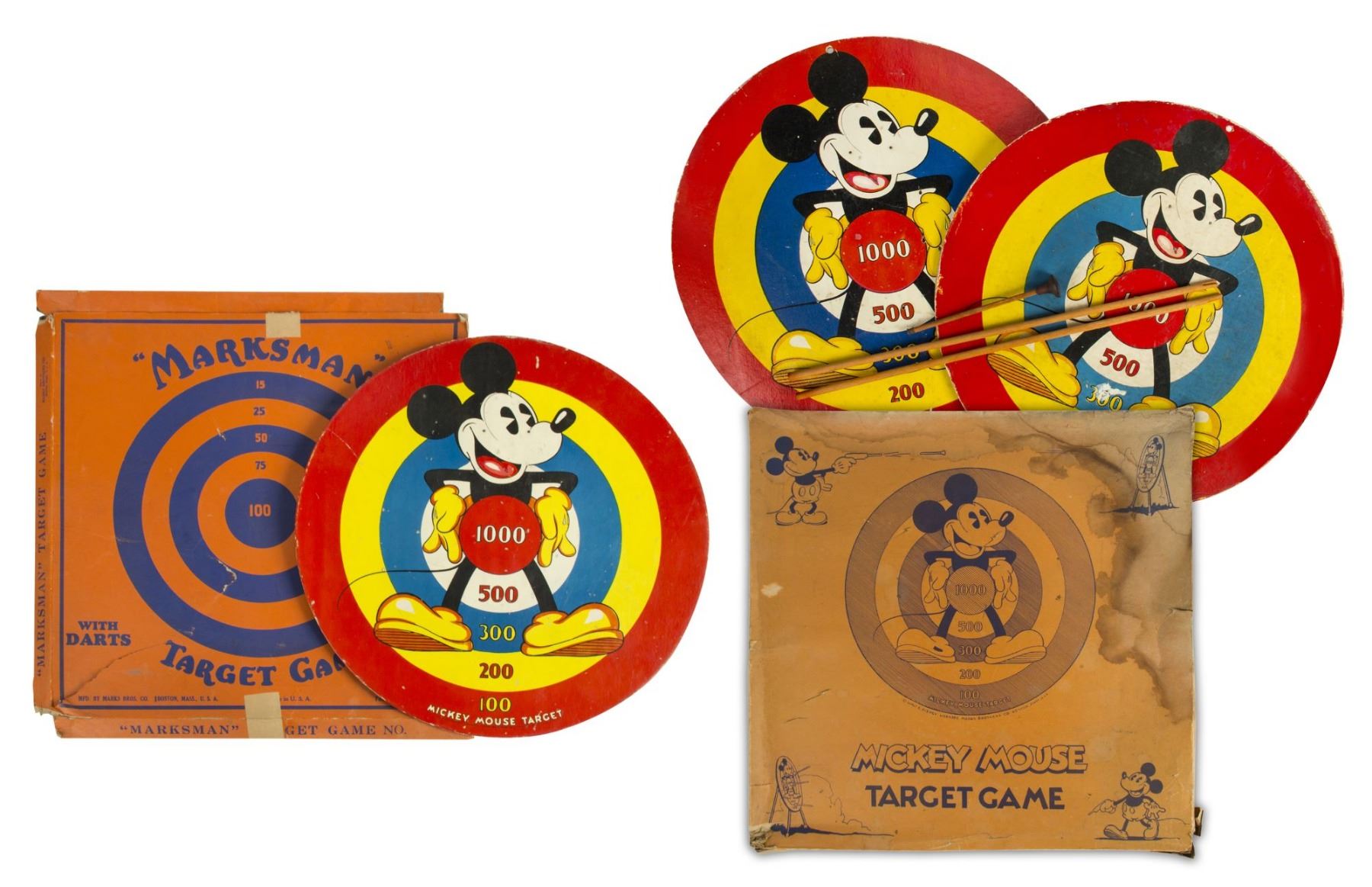 Collection of Mickey Mouse Target Games.