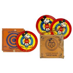 Collection of Mickey Mouse Target Games.