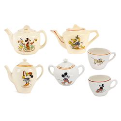 6-Piece Disney Character Tea Set.