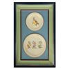 Image 2 : Framed Set of Richard Ginori "Snow White" Plates.