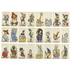 Image 1 : Collection of "Pinocchio" Character Bread Cards.