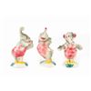 Image 1 : Collection of Vernon Kilns "Fantasia" Elephant Figures.