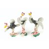 Image 2 : Collection of Vernon Kilns "Fantasia" Ostrich Figures.