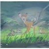 Image 1 : "Bambi" Original Production Cel and Background.