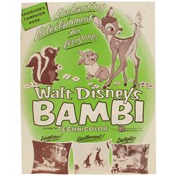 "Bambi" Promotional Campaign Booklet.