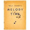 Image 1 : "Walt Disney's Melody Time" Book.