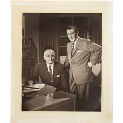 Walt & Roy Large Walt Disney Studio Photo.