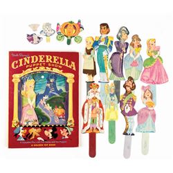 "Cinderella" Puppet Show Book.