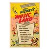Image 1 : Walt Disney's "Music Land" Movie Poster.