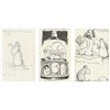 Image 2 : Set of (57) Disney Animator Sketches & Autographs.