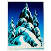 Image 1 : Eyvind Earle Signed Christmas Card for Frank Thomas.