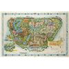 Image 1 : Disneyland Souvenir Map 1962.