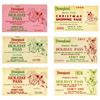 Image 1 : Collection of (6) Disneyland Employee Holiday Passes.