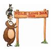 Image 1 : Henry "Country Bear" Mile Long Bar Sign.