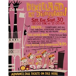 Dixieland at Disneyland Poster.