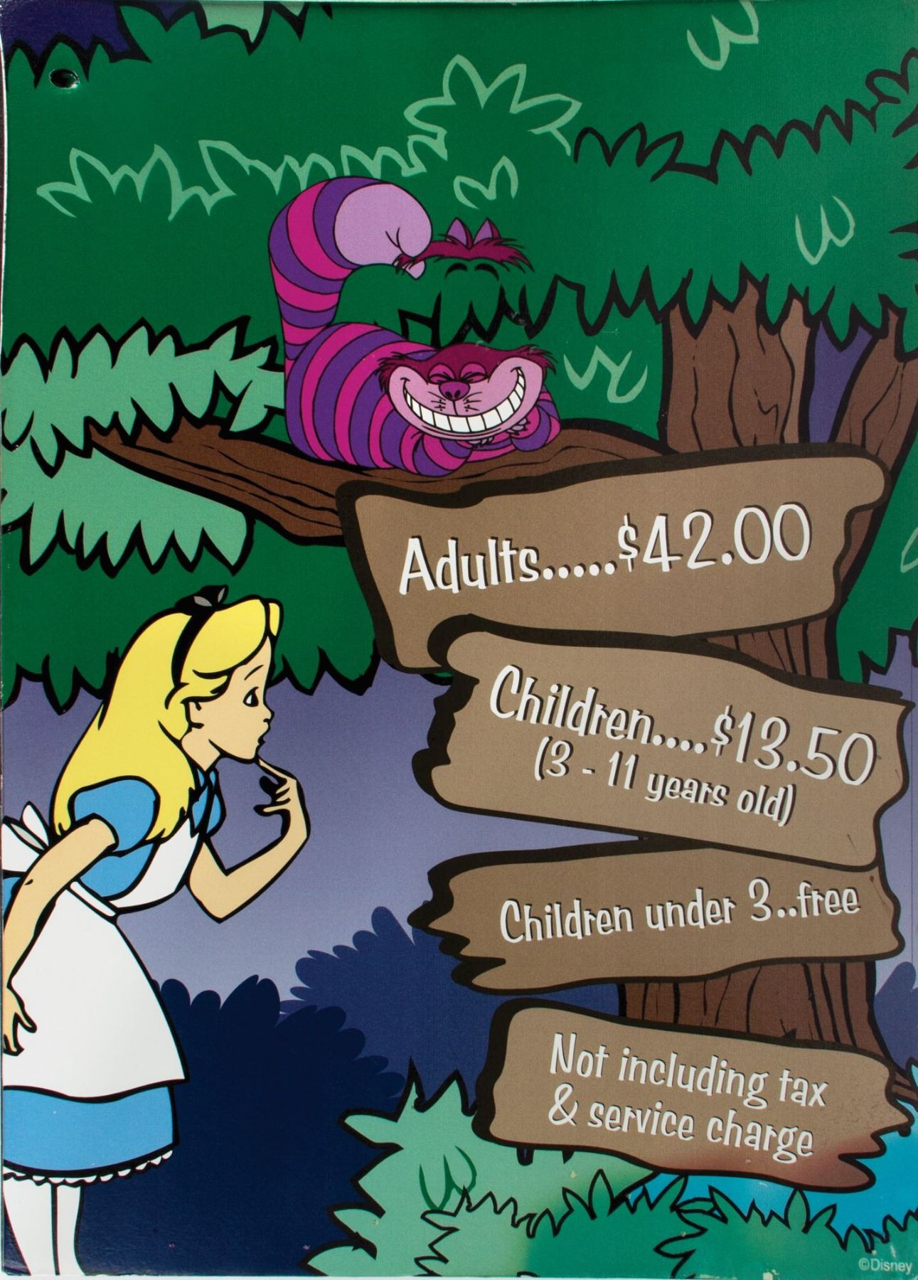 Alice Sign Alice In Wonderland Signs Printable