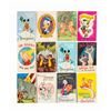 Image 1 : Collection of (12) "Art Corner" Squeaker Postcards.