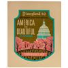 Image 1 : Disneyland "America the Beautiful" Lamppost Shield.