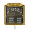 Image 2 : "Jedi Training Academy" Disneyland Show Time Sign.