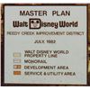 Image 2 : Walt Disney World Master Plan.