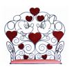 Image 2 : Walt Disney World Mickey & Minnie Heart Chair.