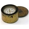 Image 1 : A Newton and Co. mariner's compass, gimballed and set in a brass case 3ins...