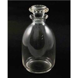 A Lalique clear glass 'Boules' decanter, circa 1935-40, stencilled mark R. Lalique, France, 8.25i...
