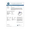 Image 2 : 0.72 CTW Tanzanite & Diamond Ring 18K White Gold - REF-37W8F - 13682